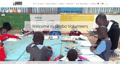 Desktop Screenshot of jambovolunteers.org